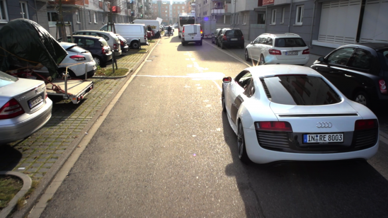 Dreh für einen Imagefilme über E-Mobilität (Land BW)