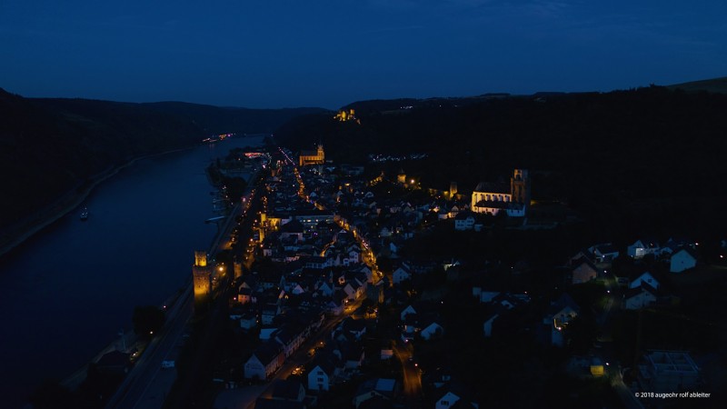 Dreh für den SWR 90 Minüter „unser Rhein“ von Harold Woetzel
